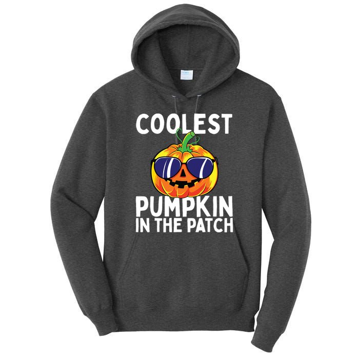 Kids Coolest Pumpkin In The Patch Halloween Boy Girls Teens Tall Hoodie