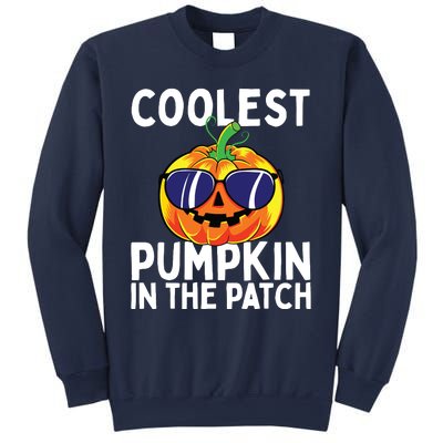 Kids Coolest Pumpkin In The Patch Halloween Boy Girls Teens Sweatshirt