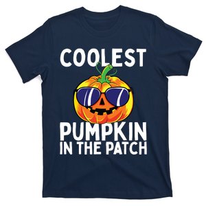 Kids Coolest Pumpkin In The Patch Halloween Boy Girls Teens T-Shirt