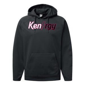 Kenergy Cute Pinky I Am Keough Funny Performance Fleece Hoodie