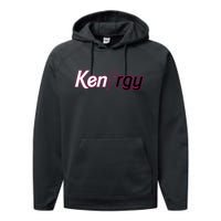 Kenergy Cute Pinky I Am Keough Funny Performance Fleece Hoodie