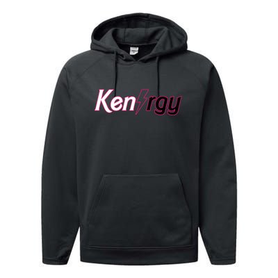 Kenergy Cute Pinky I Am Keough Funny Performance Fleece Hoodie