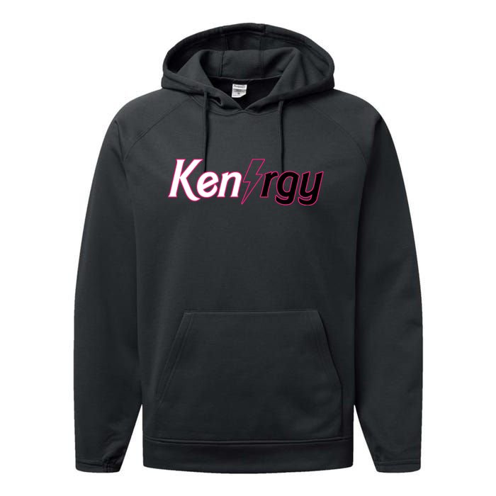 Kenergy Cute Pinky I Am Keough Funny Performance Fleece Hoodie