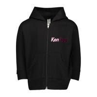 Kenergy Cute Pinky I Am Keough Funny Toddler Zip Fleece Hoodie