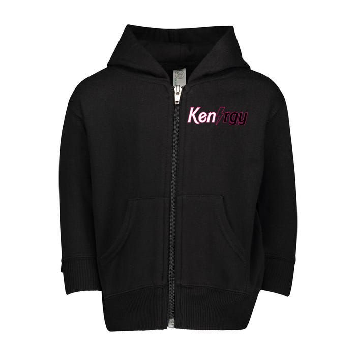 Kenergy Cute Pinky I Am Keough Funny Toddler Zip Fleece Hoodie