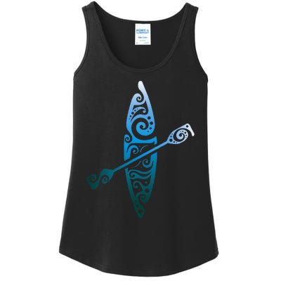 Kayaker Canoeing Paddling Boat Lover Kayak Water Sport Ladies Essential Tank