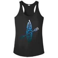 Kayaker Canoeing Paddling Boat Lover Kayak Water Sport Ladies PosiCharge Competitor Racerback Tank