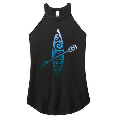 Kayaker Canoeing Paddling Boat Lover Kayak Water Sport Women's Perfect Tri Rocker Tank