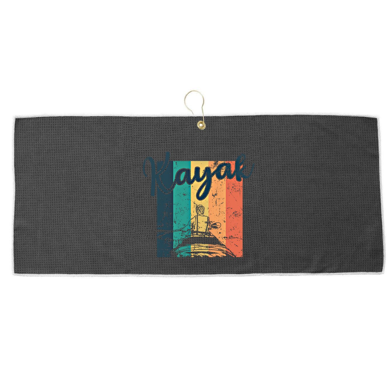 Kayak Canoe Paddleboat Water Sports Kayak Gift Large Microfiber Waffle Golf Towel