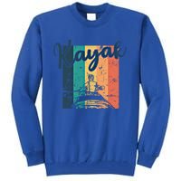 Kayak Canoe Paddleboat Water Sports Kayak Gift Tall Sweatshirt