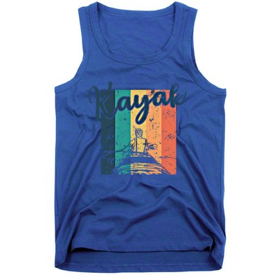 Kayak Canoe Paddleboat Water Sports Kayak Gift Tank Top