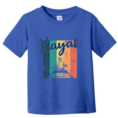Kayak Canoe Paddleboat Water Sports Kayak Gift Toddler T-Shirt