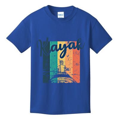 Kayak Canoe Paddleboat Water Sports Kayak Gift Kids T-Shirt