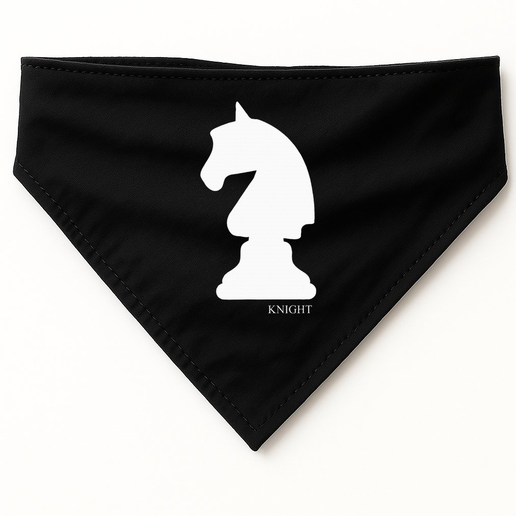 Knight Chess Piece Group Costume Chess Club Chess Board USA-Made Doggie Bandana