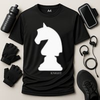 Knight Chess Piece Group Costume Chess Club Chess Board Cooling Performance Crew T-Shirt