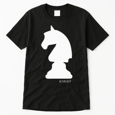 Knight Chess Piece Group Costume Chess Club Chess Board Tall T-Shirt