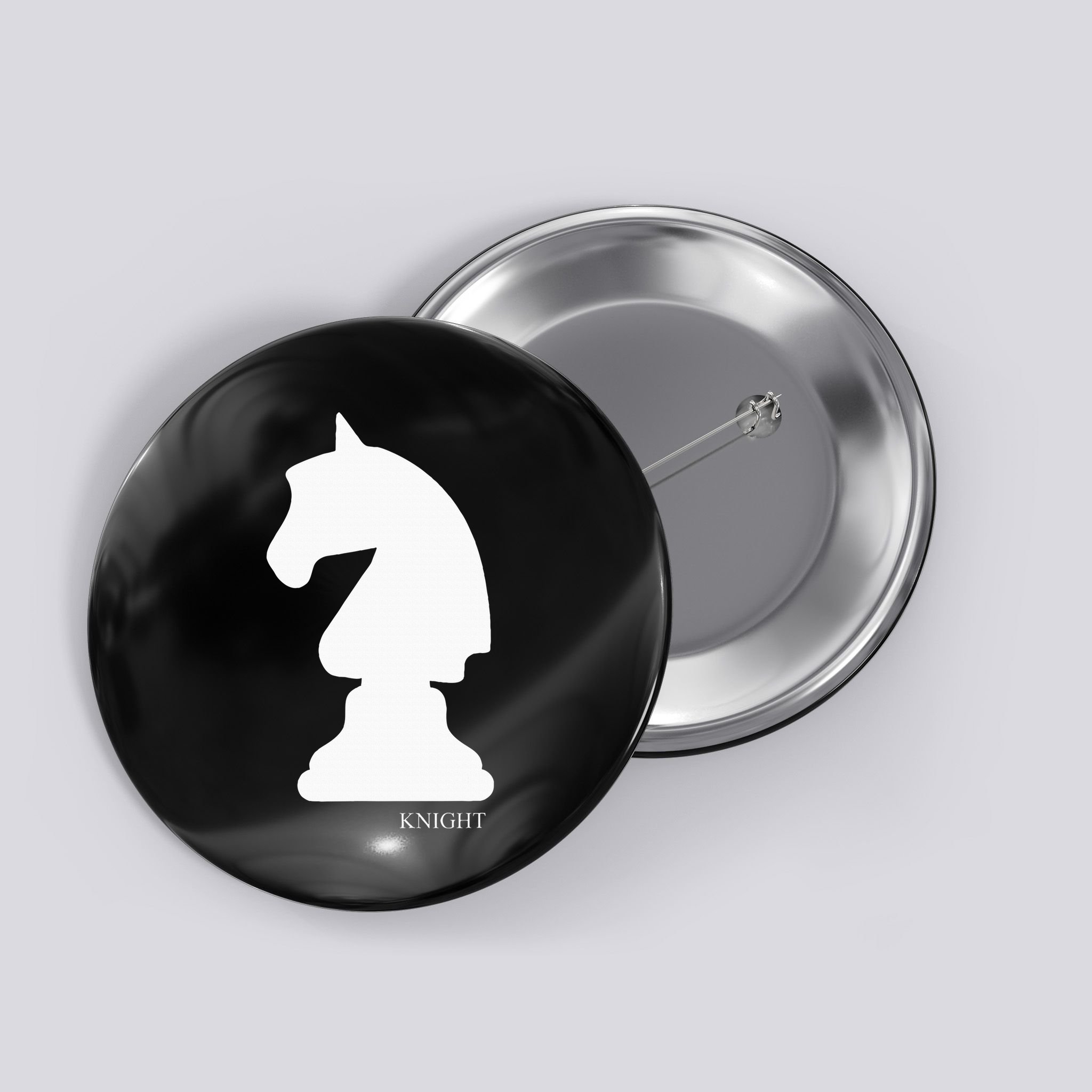 Knight Chess Piece Group Costume Chess Club Chess Board Button