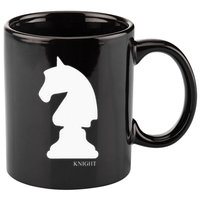 Knight Chess Piece Group Costume Chess Club Chess Board 11oz C Handle Ceramic Mug