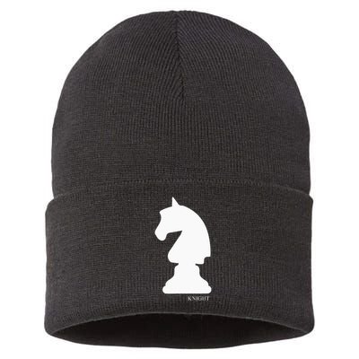 Knight Chess Piece Group Costume Chess Club Chess Board Sustainable Knit Beanie
