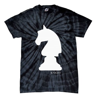 Knight Chess Piece Group Costume Chess Club Chess Board Tie-Dye T-Shirt