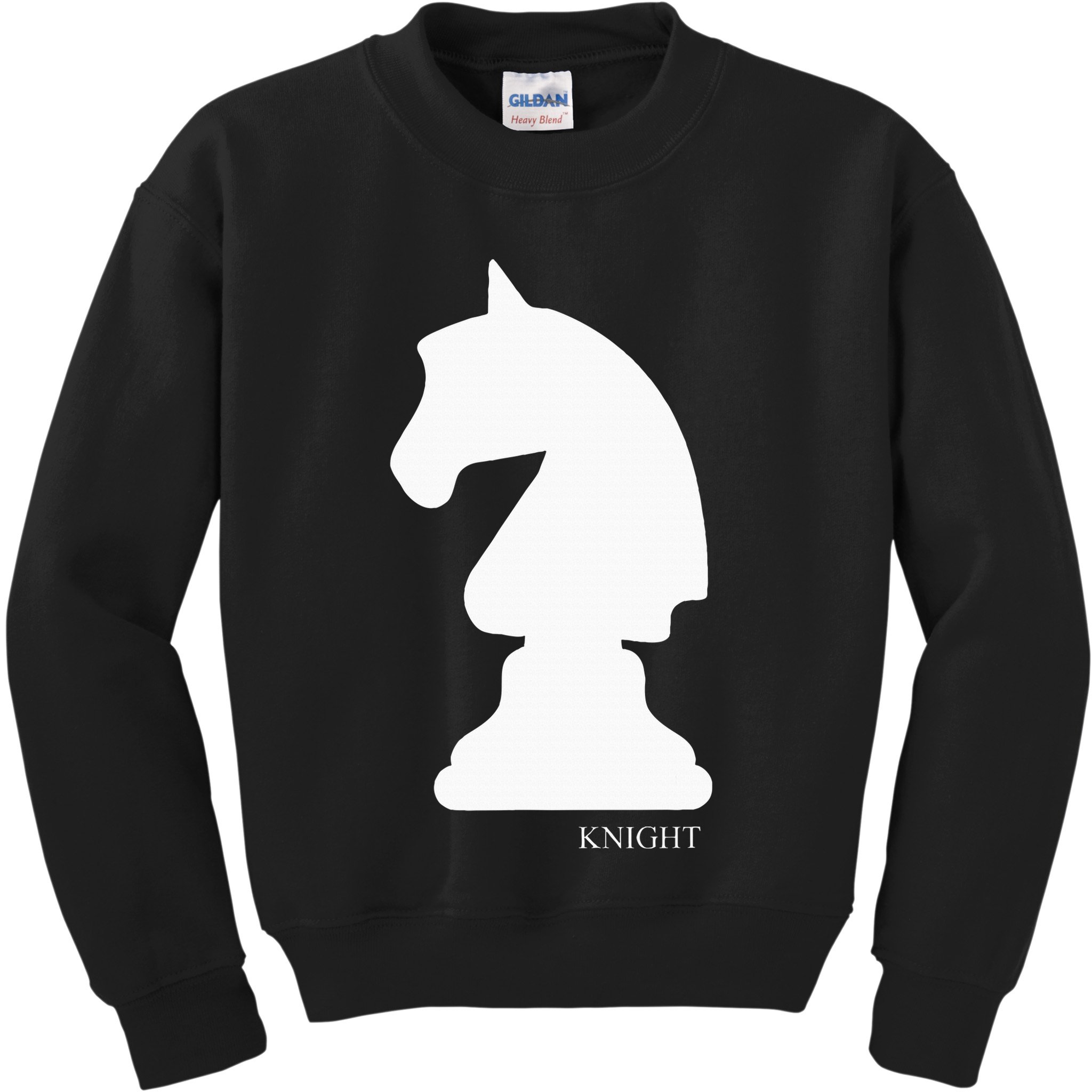 Knight Chess Piece Group Costume Chess Club Chess Board Kids Sweatshirt