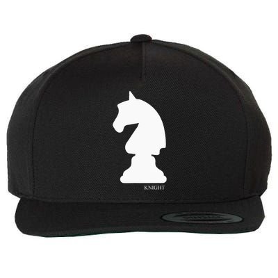 Knight Chess Piece Group Costume Chess Club Chess Board Wool Snapback Cap