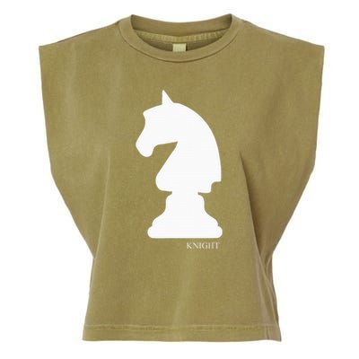 Knight Chess Piece Group Costume Chess Club Chess Board Garment-Dyed Women's Muscle Tee