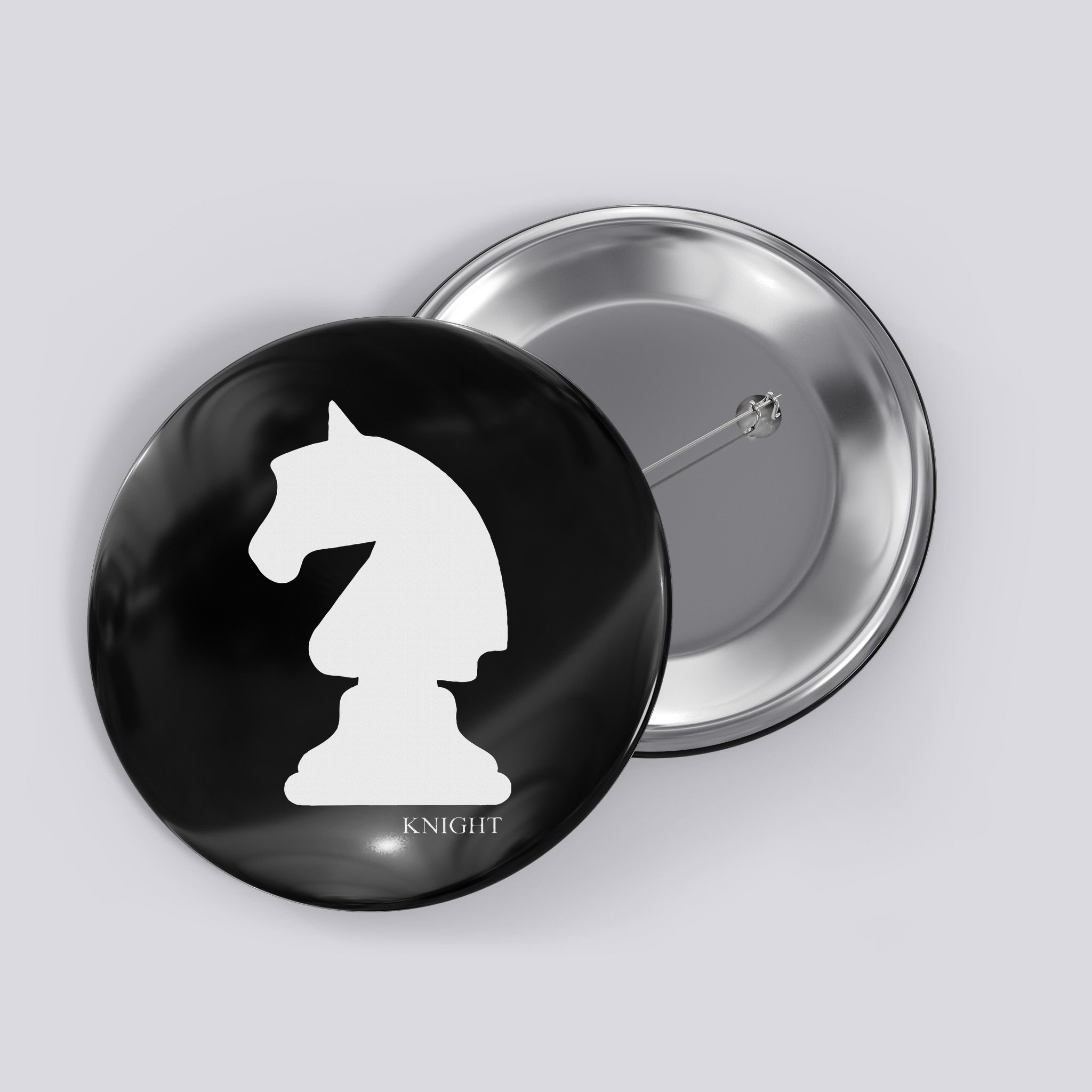Knight Chess Piece Group Costume Chess Club Chess Board Button