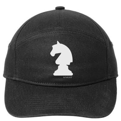 Knight Chess Piece Group Costume Chess Club Chess Board 7-Panel Snapback Hat