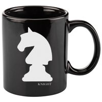 Knight Chess Piece Group Costume Chess Club Chess Board 11oz C Handle Ceramic Mug