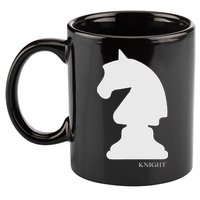 Knight Chess Piece Group Costume Chess Club Chess Board 11oz C Handle Ceramic Mug