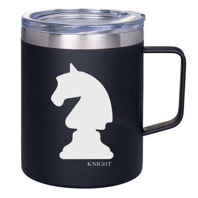 Knight Chess Piece Group Costume Chess Club Chess Board 12oz Stainless Steel Coffee Mug