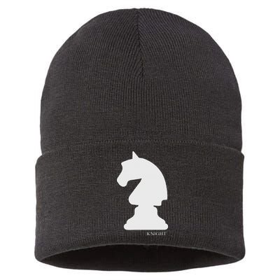 Knight Chess Piece Group Costume Chess Club Chess Board Sustainable Knit Beanie