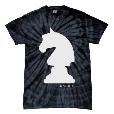 Knight Chess Piece Group Costume Chess Club Chess Board Tie-Dye T-Shirt