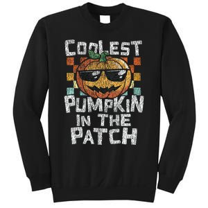 Kids Coolest Pumpkin In The Patch Halloween Girls Sweatshirt