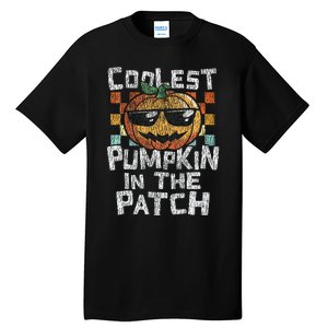 Kids Coolest Pumpkin In The Patch Halloween Girls Tall T-Shirt