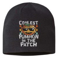 Kids Coolest Pumpkin In The Patch Halloween Girls Sustainable Beanie