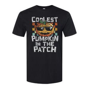 Kids Coolest Pumpkin In The Patch Halloween Girls Softstyle CVC T-Shirt