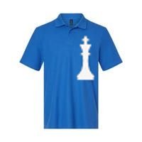 King Chess Piece Halloween Costume Chess Club Softstyle Adult Sport Polo