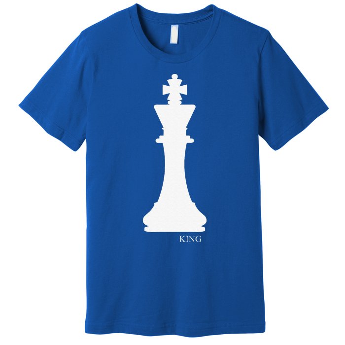 King Chess Piece Halloween Costume Chess Club Premium T-Shirt