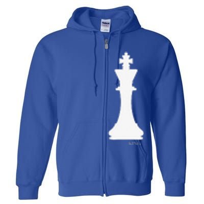 King Chess Piece Halloween Costume Chess Club Full Zip Hoodie