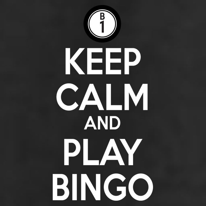 Keep Calm And Play Bingo 25L Jumbo Tote