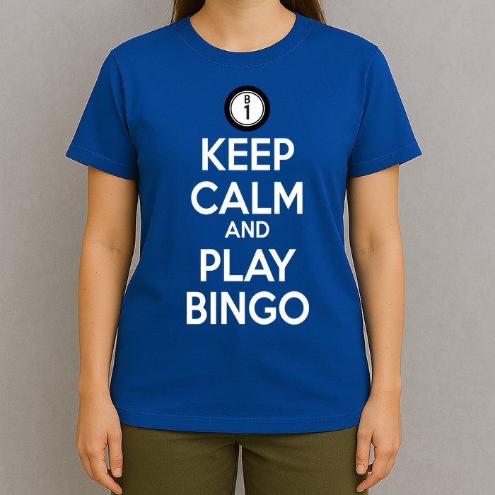 Keep Calm And Play Bingo T-Shirt