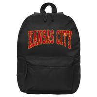 Kansas City Retro Classic 16 in Basic Backpack