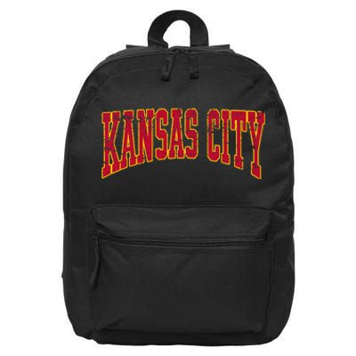 Kansas City Retro Classic 16 in Basic Backpack