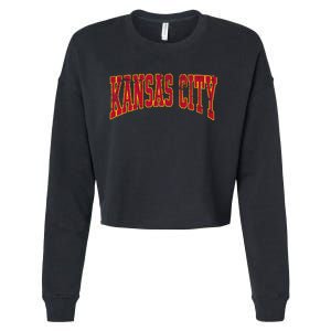 Kansas City Retro Classic Cropped Pullover Crew