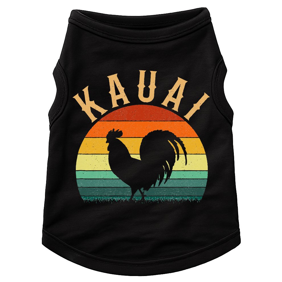 kauai chicken rooster hawaii Doggie Tank