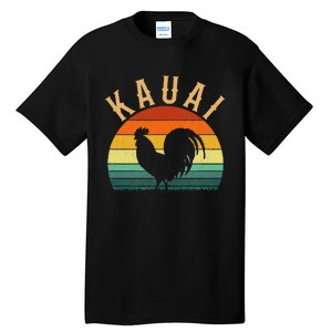 kauai chicken rooster hawaii Tall T-Shirt