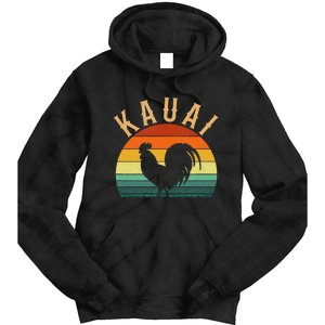 kauai chicken rooster hawaii Tie Dye Hoodie