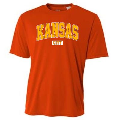 Kansas City Retro Vintage Cooling Performance Crew T-Shirt